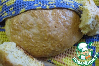Сдобный хлеб с кукурузной крупой