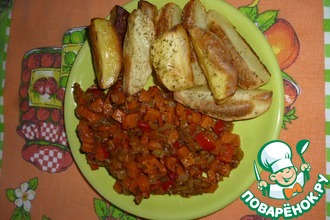 Тушеная морковь