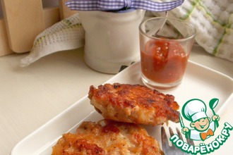 Картофельно-мясные котлеты