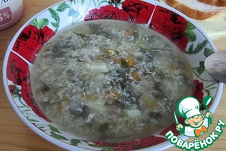 Летний щавелевый суп