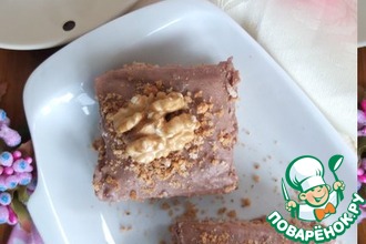 Ореховые пирожные с шоколадным кремом