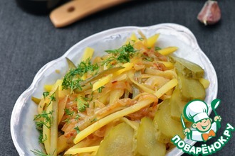 Пикантный картофельный салат