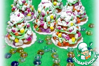 Печенье "Рождественские ёлочки"