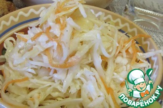 Маринованная капуста от подруги