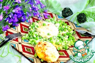 Котлеты куриные с картофелем и рисом