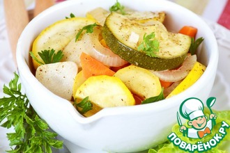 Хрустящие маринованные кабачки