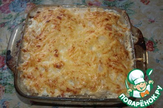Кабачковая запеканка с фаршем