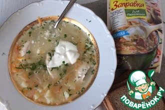 Рассольник с квашеной капустой