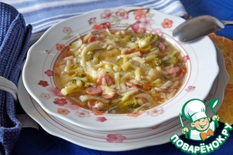Суп с фасолью и фенхелем