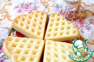 Бельгийские вафли в духовке