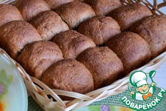 Булки ржаные с отрубями