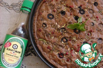 Постная ржаная лепёшка