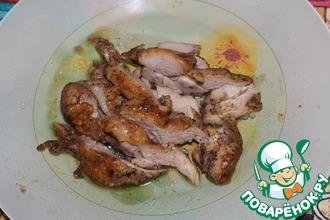 Остро-чесночная курица