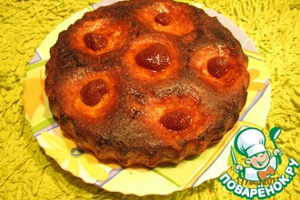 Пирог "Ромашка с творогом"
