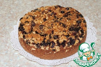 Пирог с клюквой