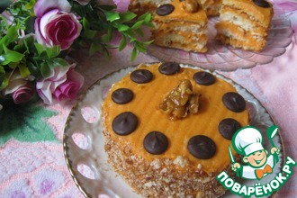 Тыквенные пирожные с орехами