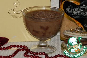 Десерт «Кофе со сливками и шоколадом»