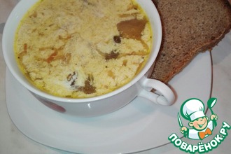 Грибная похлебка со сливками