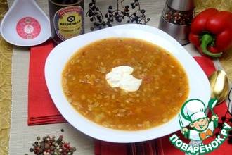 Куриный суп на перловке