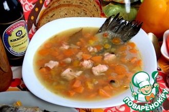 Рыбный суп с бататом