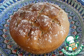 Серый хлеб на долгой опаре