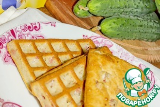 Вафли "Закусочные" с колбасой