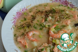 Суп рыбный с кускусом