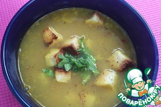 Суп из красной чечевицы с курицей
