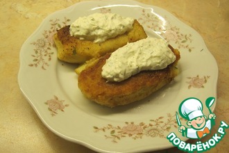 Картофельные зразы с рыбной начинкой