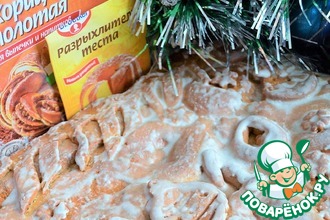 Мятный пряничный пирог