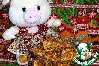 Печенье миндально-кукурузное