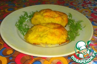 Картофельные зразы с фаршем и сыром