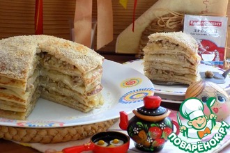 Мясной пирог "Масленица"