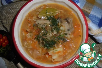 Запорожский капустняк с булгуром