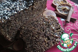 Банановый хлеб с кунжутной пастой