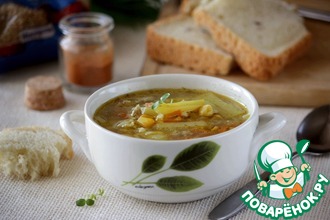 Суп с индейкой и цельнозерновым рисом