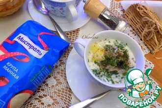 Сливочный суп из карпа