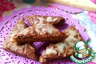 Пирог из чечевицы с сыром
