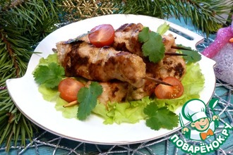 Куриные шашлычки "Крепкий орешек"