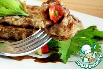 Мясные вафли