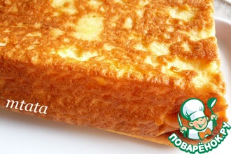 Запеканка из творога и рикотты