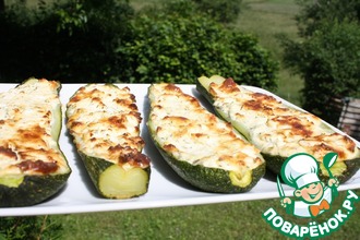 Кабачки с сыром