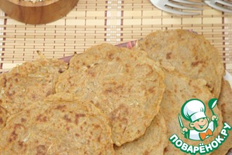 Гречневые оладьи с морковью и капустой