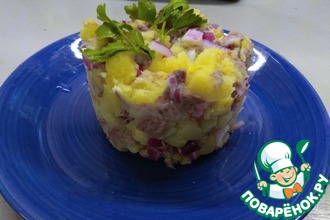 Мясной салат "Закусочный"
