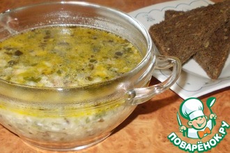 Сырный суп из колбасного сыра