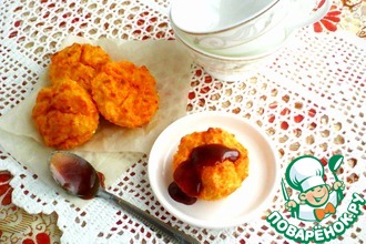 Морковное суфле с творогом