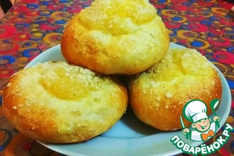 Ватрушки с двойной начинкой и штрейзелем