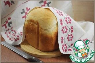Пшеничный хлеб на скорую руку