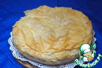 Пирог с курицей по-гречески "Котопита"