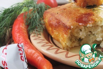 Творожная запеканка с овощами и тофу